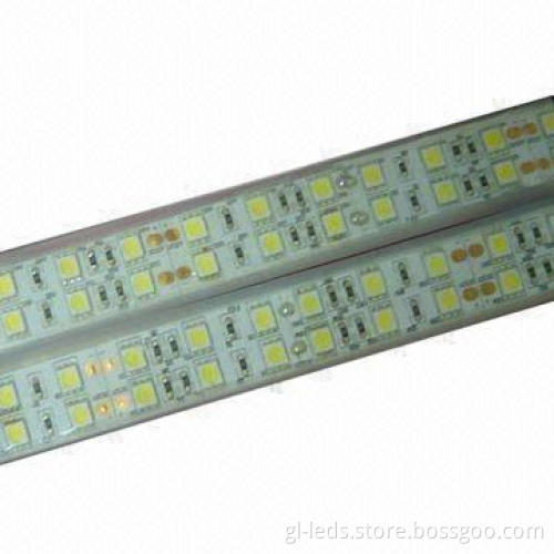 Dual-row Flexible LED Strip with 24V DC Working Voltage, Available in Various Colors